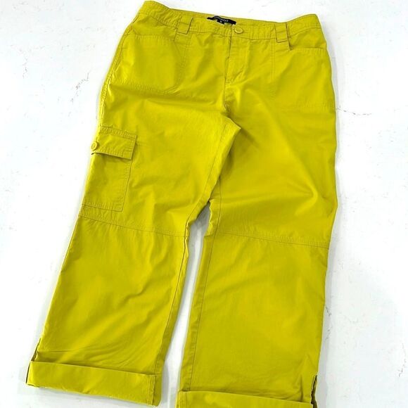 Chadwick's Cropped/Capri Cargo Pant Size 10 - Picture 1 of 5